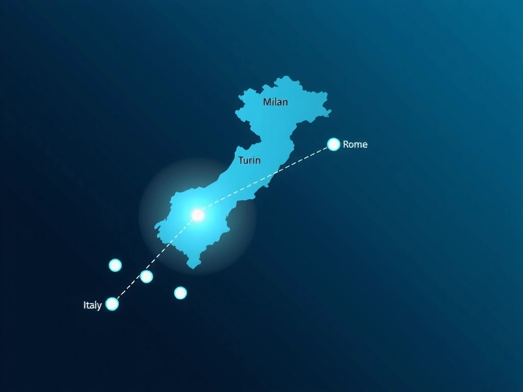 Mappa densità segnale 5G Italia