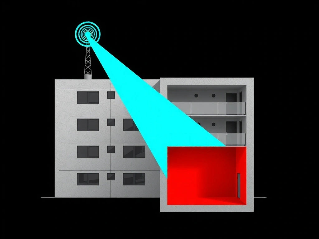 Sezione trasversale segnale indoor